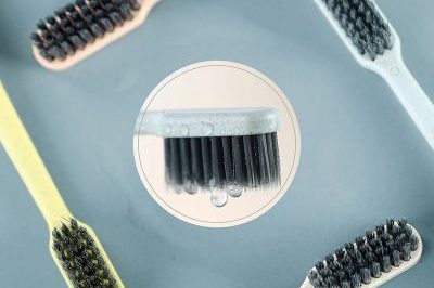 Soft hair wheat straw portable travel toothbrush (3)